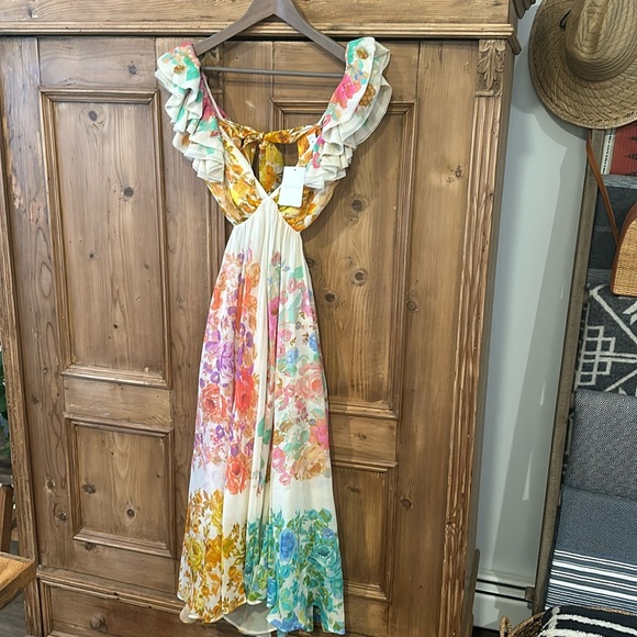 Zimmermann Floral Midi Dress - Picture 5 of 16